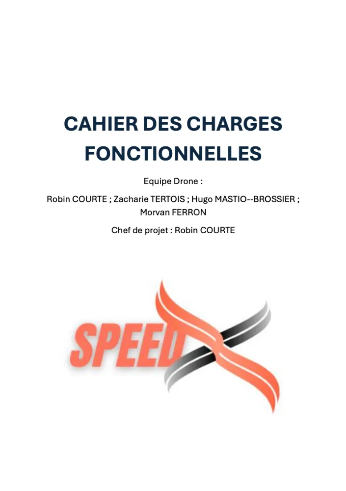 Cahier des charges