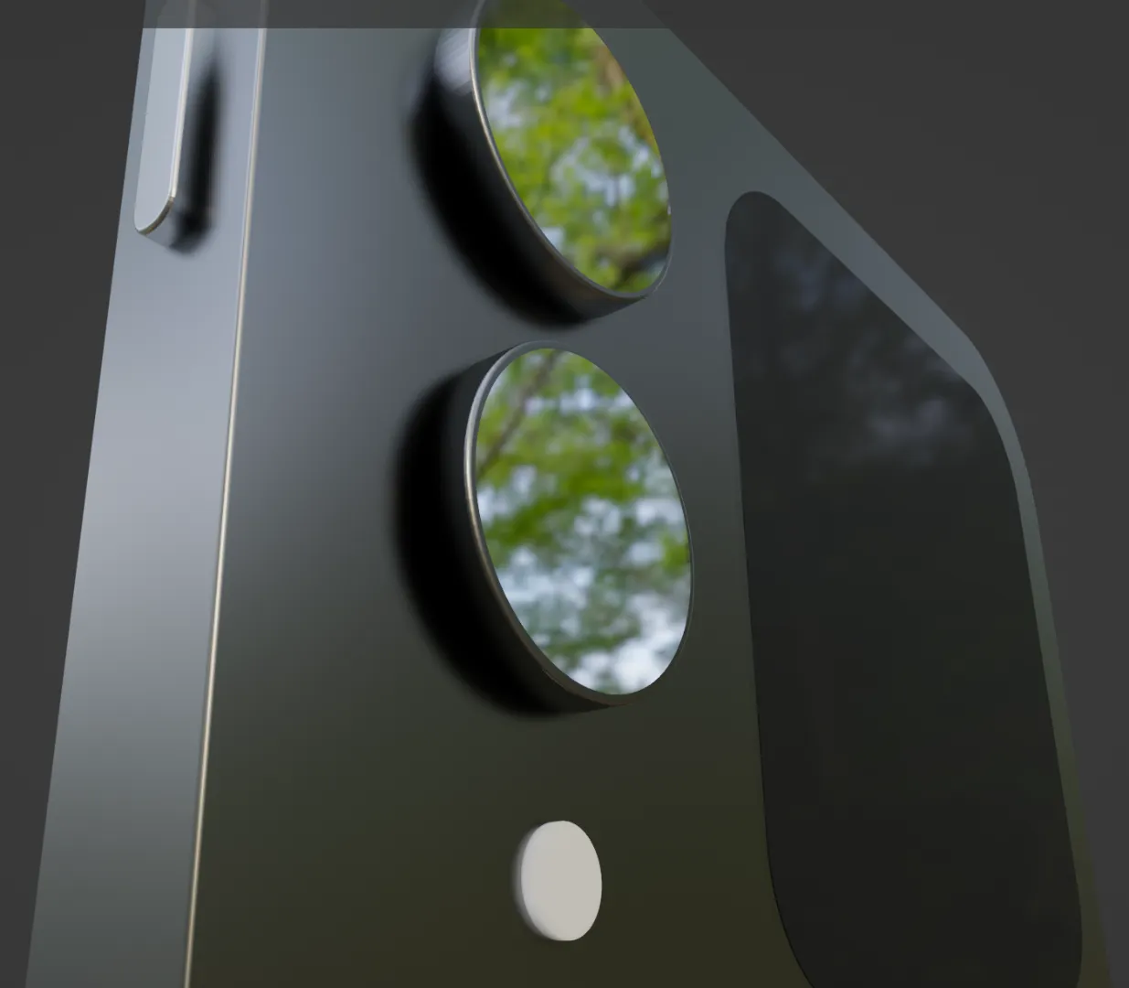 Phone vue 3D en perspective